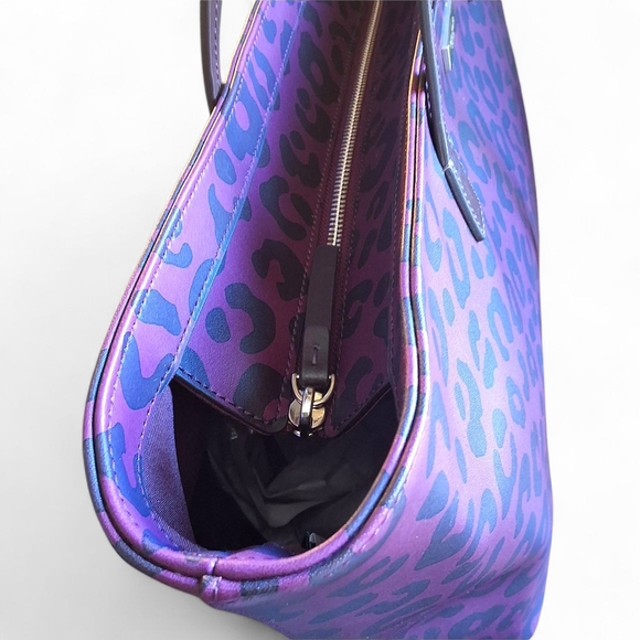 Kate Spade Shore Street Margareta Tote Graphic Leopard Multi - Picture 8 of 16